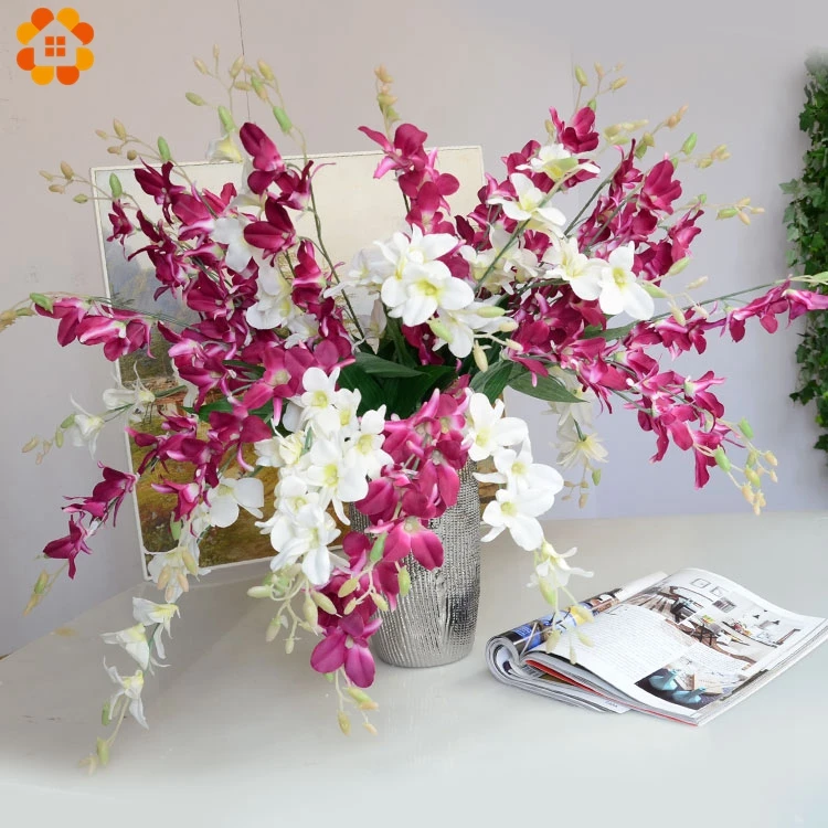 1 шт. декоративный цветок орхидеи для украшения дома|silk flowers|artificial orchid flowerflowers for |