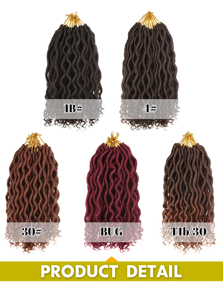 Волосы EXpo City 12 ''богиня Faux locs Curly концы короткие волнистые синтетические волосы для наращивания крючком косы 12 прядей/упаковка черный Afros