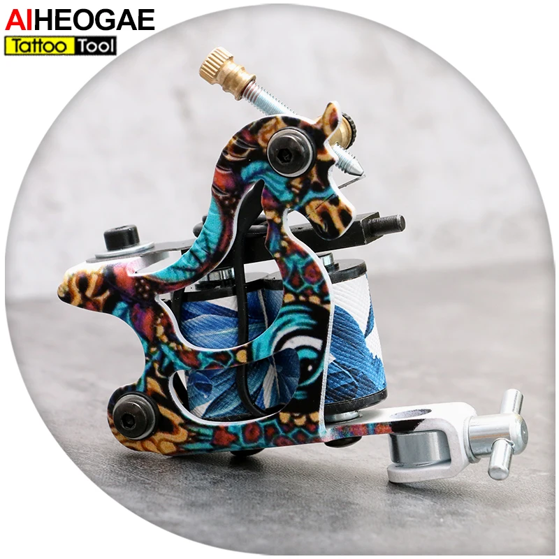 

Tattoo Gun for Tattoo Power Supply Kits Tool Handmade Wrap Coil Iron Tattoo Machine tm3057