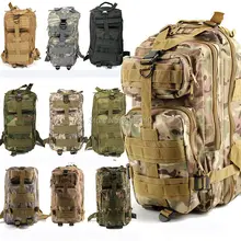 Уличные спортивные дорожные сумки винтажные износостойкие унисекс Военные тактические рюкзаки 3 P 600D рюкзак из нейлона походная сумка