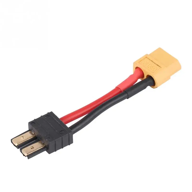 

TRX Male to XT60 Female Plug Adapter with 14AWG Silicone Wire for RC Battery Converter Plug Connector Adapter RC Accessory