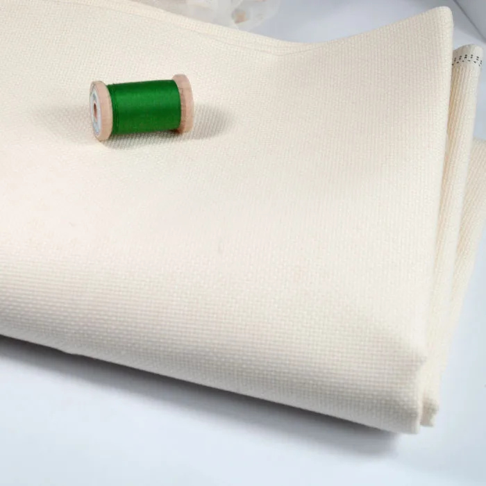 18ST 18CT cross stitch canvas cloth white color any size, embroider canvas.jpg