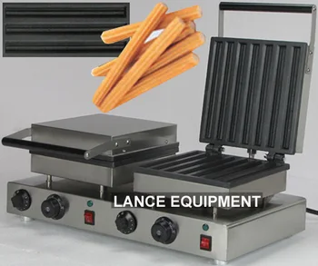 

Free shipping commercial electric 220V/110V Double heads churros cart/ churros making machine/ automatic churros machine