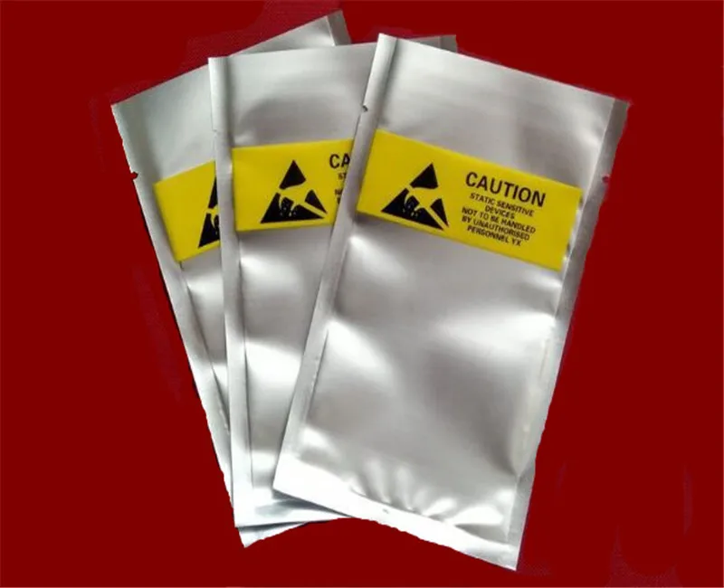 

3000pcs 6*11cm Waterproof Anti static Storage Packaging pouch battery bag Anti Static Package Bag Anti-Static Shielding Bags ESD