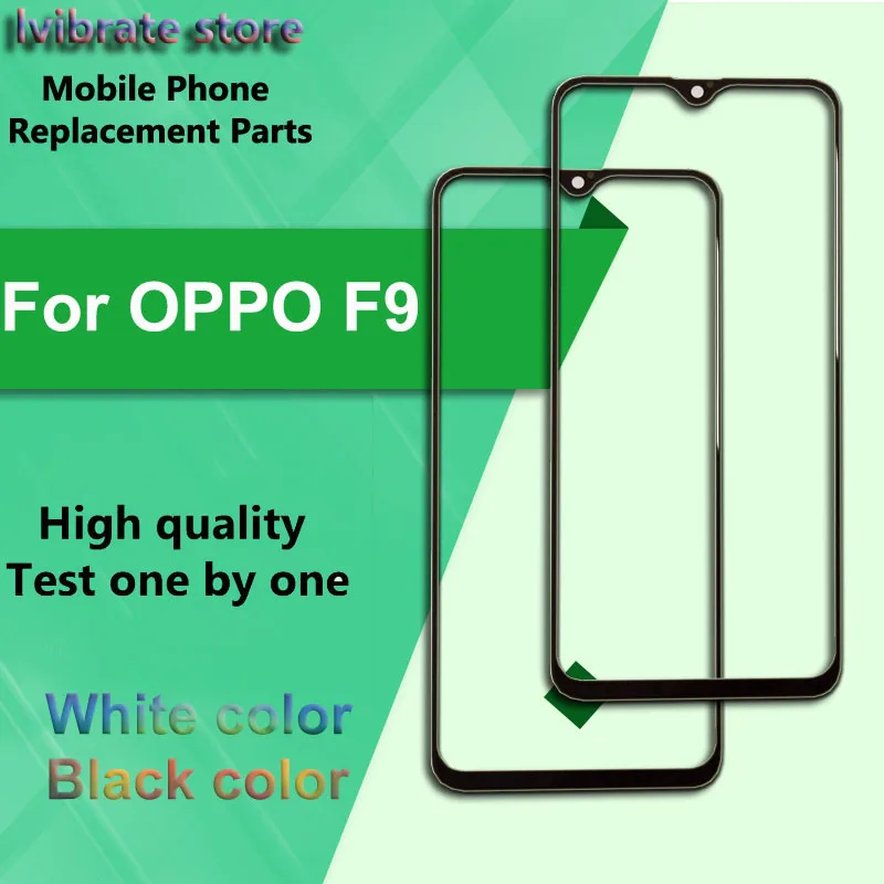 Для OPPO F9 передняя внешняя стеклянная линза сенсорная панель экран для F 9 Замена
