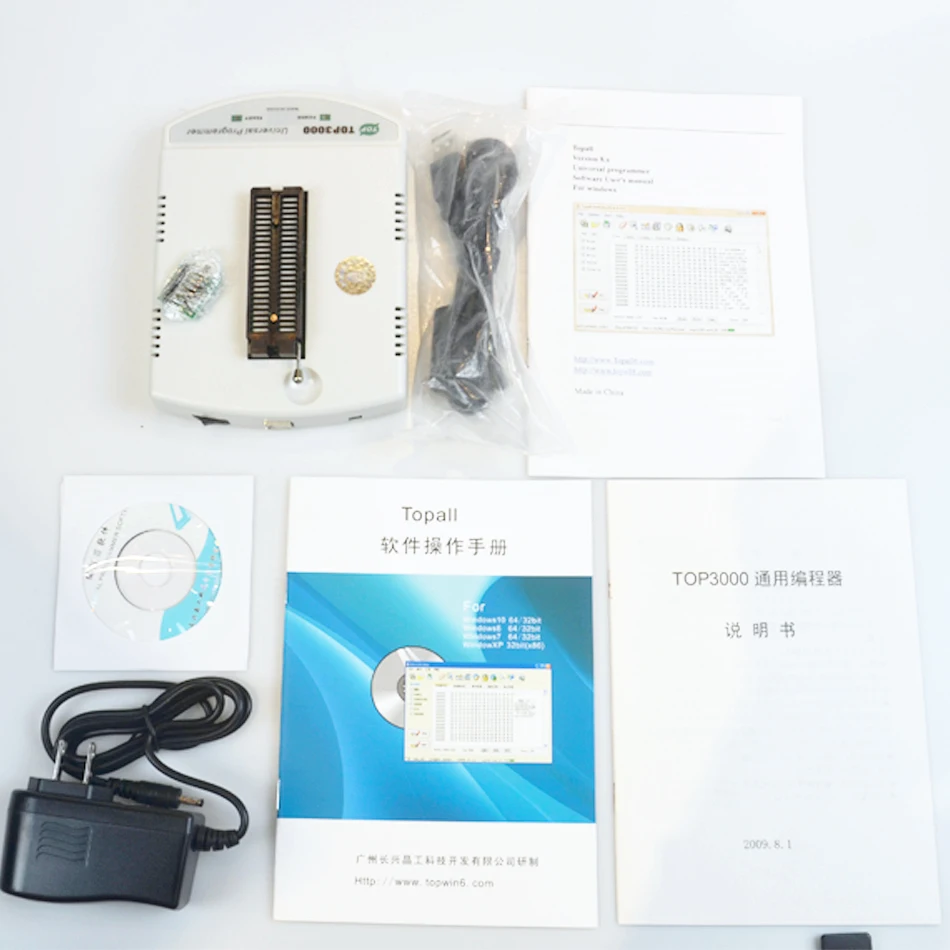 TOP3000 автоматический ключевой программист Универсальный MCU и EPROMs