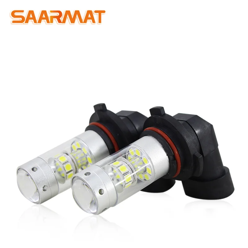 2* 9006 HB4 LED Auto Bulbs Fog Daytime Running Light 12V For BMW 3/5/7