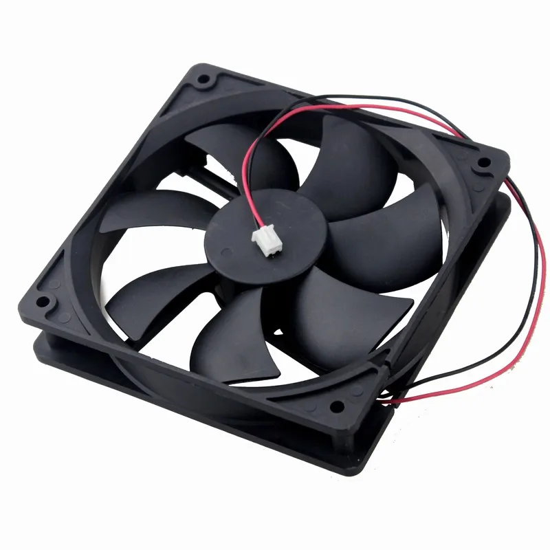 Gdstime 10 шт. 12 см кулер постоянного тока 5 в с высоким потоком воздуха 120x120x25 мм 12025