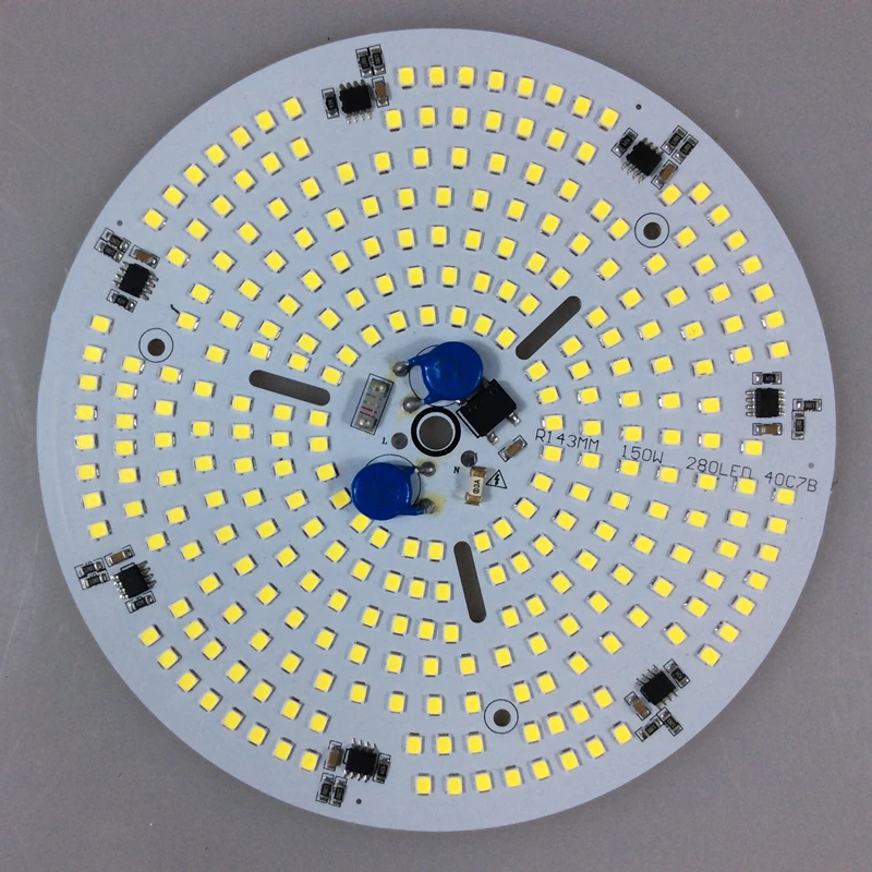 Светодиодный светильник KINLAMS 220 В перем. Тока 150 Вт SMD2835 светодиодный умный|high bay|led