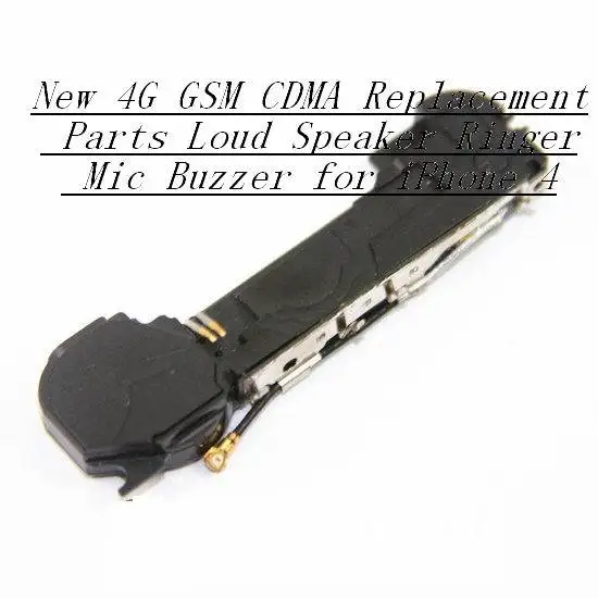 

New 4G GSM CDMA Replacement Parts Loud Speaker Ringer Mic Buzzer for iPhone 4