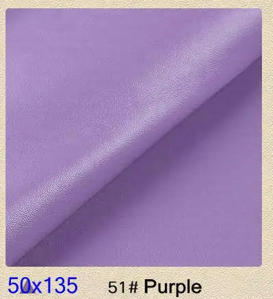 0,5 метровая искусственная кожа для обивки, мягкая текстильная кожаная ткань для мебельного стула, искусственная ткань Telas Cuero - Цвет: 51 purple