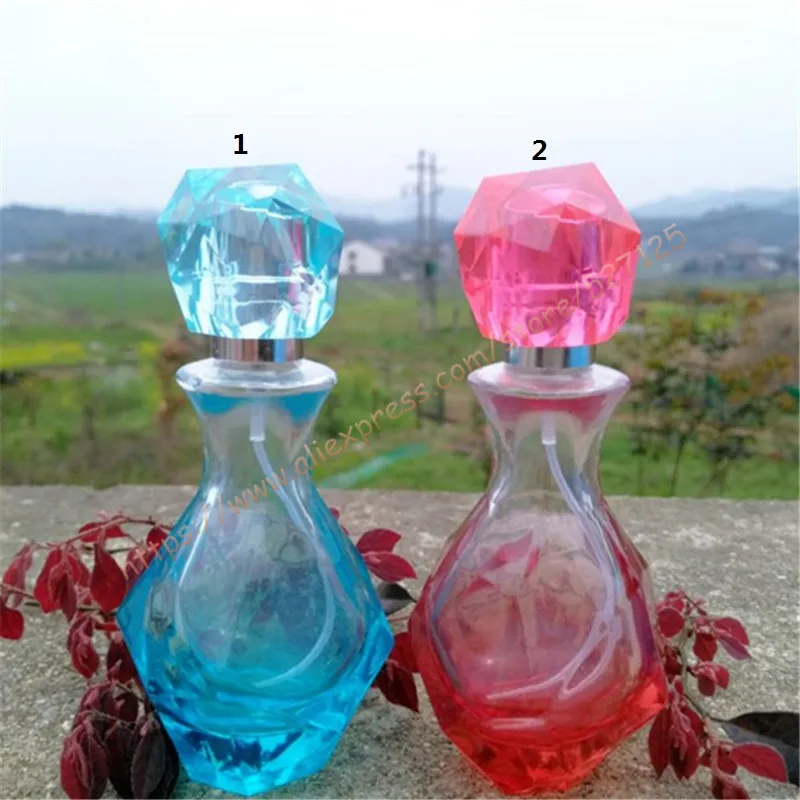 Buy 35ml pretty colors perfume bottle,spray glass