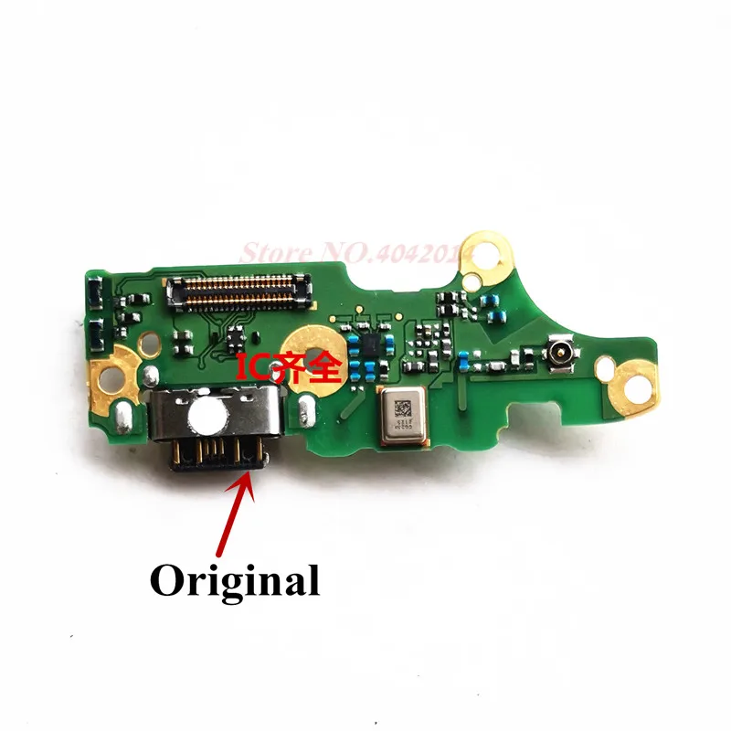 1 шт. оригинальная usb-зарядка порт док-станция+ микрофон гибкий кабель для Nokia 7,1 TA-1095 1095 зарядное устройство разъем для наушников Замена