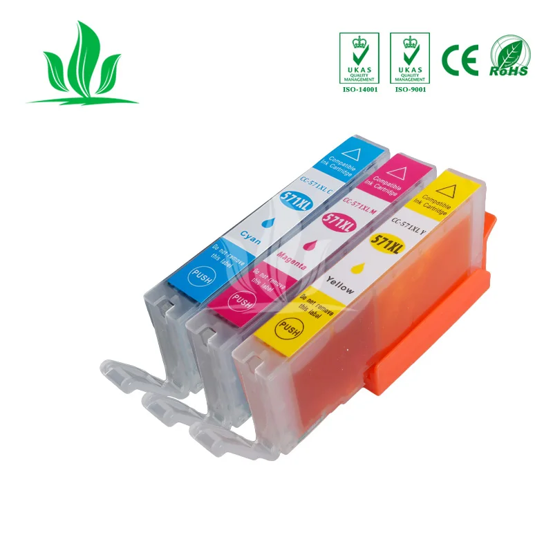 3 PK 570 Ink Cartridge Compatible For PIXMA MG7750/MG7751/MG7752/MG7753/MG6850/MG6851/MG6852/MG6853/MG5750/MG5751/MG5752 | Компьютеры и
