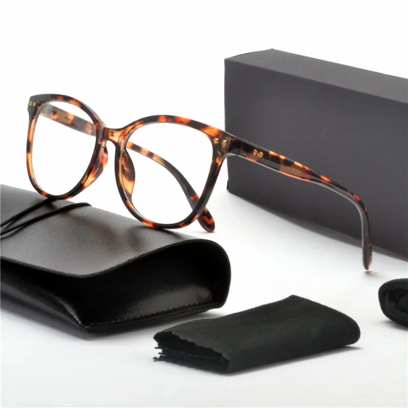 Mincl/ Сексуальная кошачья оправа для очков, женские роскошные брендовые дизайнерские оптические очки, прозрачные линзы, оправа с коробкой FML
