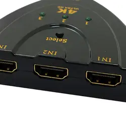 Marsnaska К 4 К к * 2 к 3D Мини 3 порта HDMI коммутатор 1.4b К 4 к Коммутатор HDMI разветвитель 3 в 1 порт концентратор для DVD HDTV XBOX PS3 PS4 1080 P