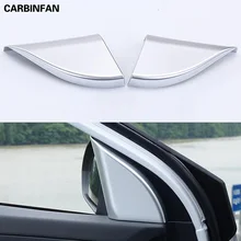 Автомобиль Chrome столп Треугольники крышки интерьера пайетки авто аксессуары для укладки для hyundai Elantra AD