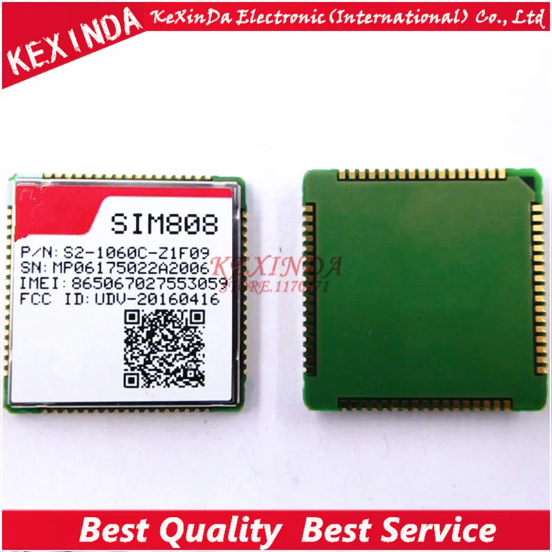 SIM808 SMD 2 шт./лот Бесплатная доставка | Электронные компоненты и принадлежности