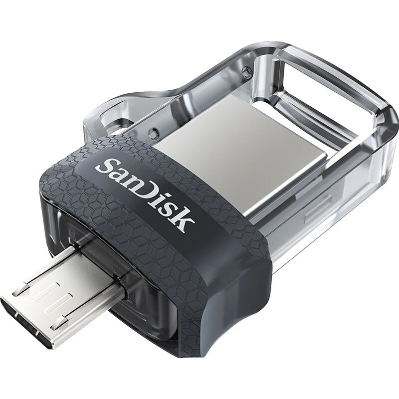 SanDisk OTG USB флэш-накопитель 32 Гб 16 Гб USB 3,0 двойной мини-накопитель 128 Гб 64 Гб флешки для ПК и Android телефонов