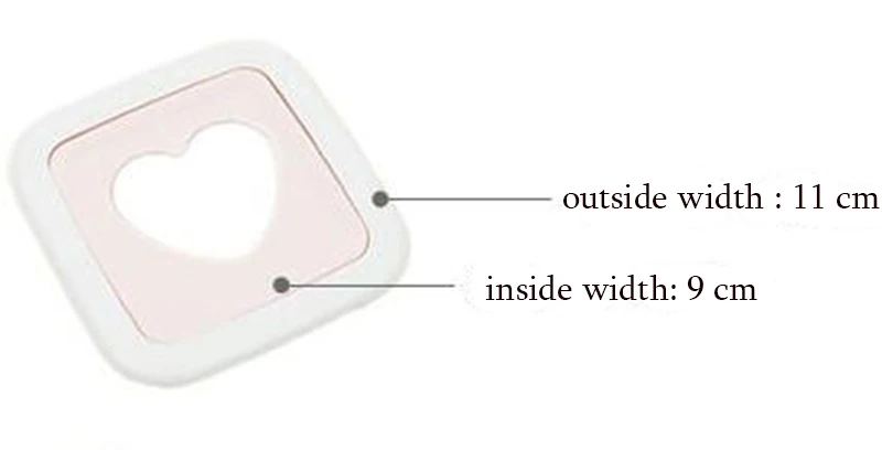 Милая форма для сэндвича в форме сердца, инструменты для украшения нового года на кухне, портативная форма для приготовления тостов, форма для бутербродов