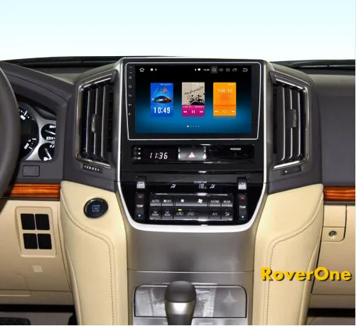 Cheap RoverOne Car Multimedia Player For Toyota Land Cruiser 2016 Android 9.0 Octa Core 9
