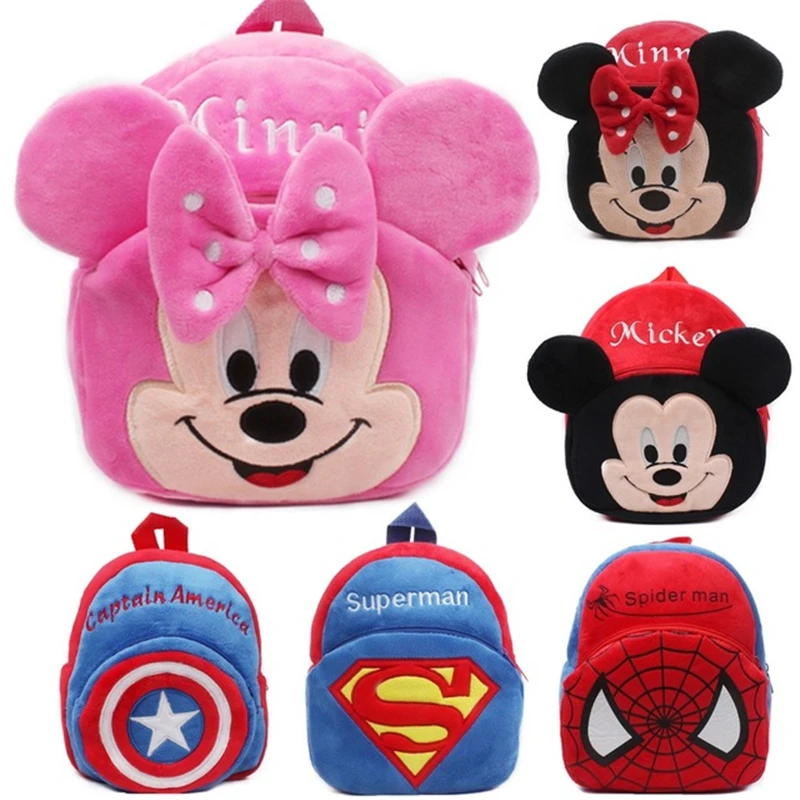 

Kids Plush Backpacks Baby 2019 Cartoon toy Mini Schoolbag kindergarten Backpack Cute Children School Bags for Girls Boy
