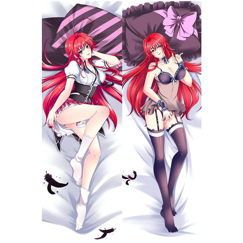 Аниме школа DXD наволочки средней школы Dakimakura Чехол сексуальные девушки 3D двухсторонние постельные принадлежности обнимая Наволочки для подушек HS01A - Цвет: Peach skin