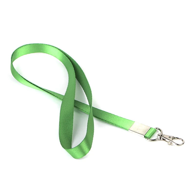 Aokin подвесной ремешок на шею для iPhone, ремешок для мобильного телефона, usb-держатель для камеры, держатель для удостоверения личности, бейджа, держатель для ключей, металлический зажим - Цвет: Green