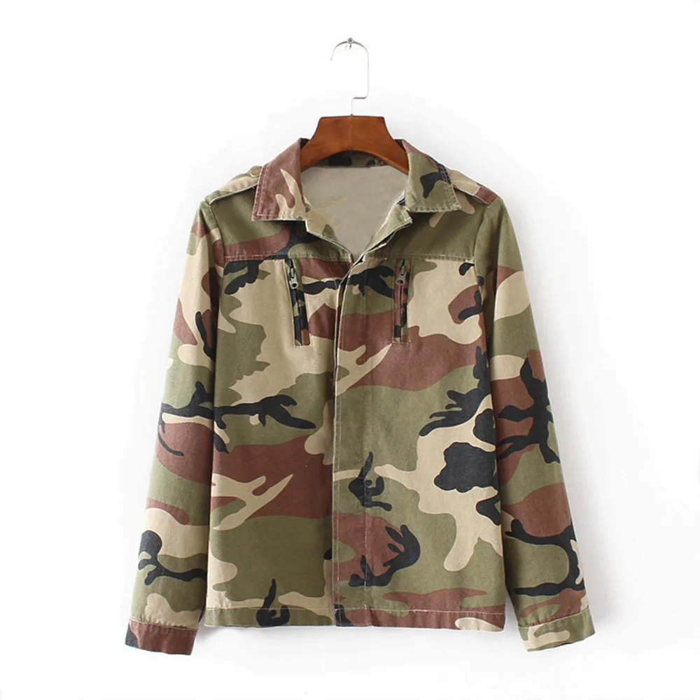 Для женщин 2018 с длинным рукавом chaqueta militar пальто зеленые куртки в стиле милитари