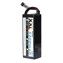 XXL Lipo Battery 5200mah 11.1V 3S 35C For RC battery Lipo akku RC Car Hard Case truck boat Helicopter