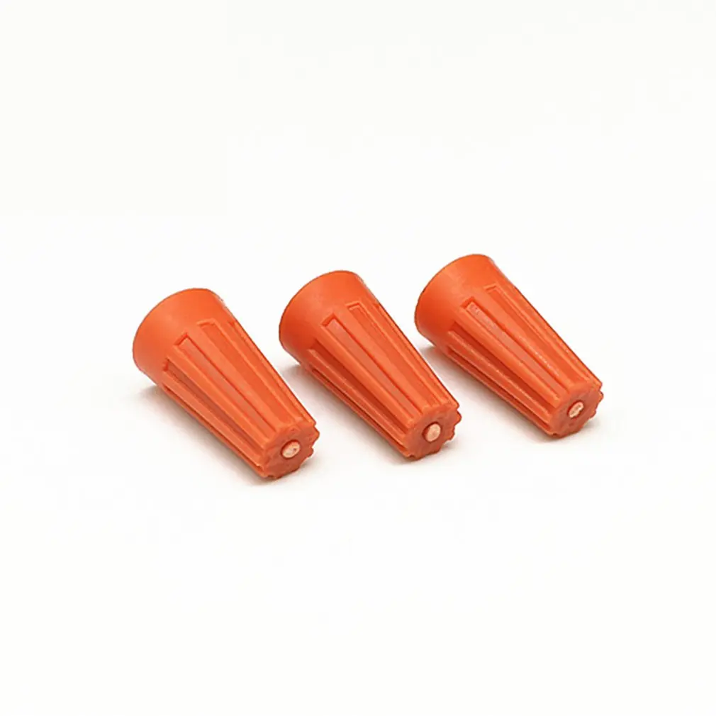 1000/500PCS Durable Use Wiring Crimping Cap P1-P6 Screw Connector Rotating Terminal Spring Type Closed Terminal Wire