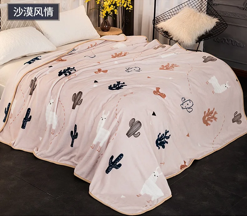 

Cat Fish Print Air Conditioner Blankets for Beds cobertor koc narzuta Floral Sofa/Air/Bedding Throw Blanket Cover Manta Plaids