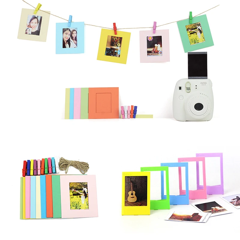 Наклейки для альбомов фоторамки Fujifilm Instax Mini 9 8 7s 25 50 70|Плёночные и моментальные