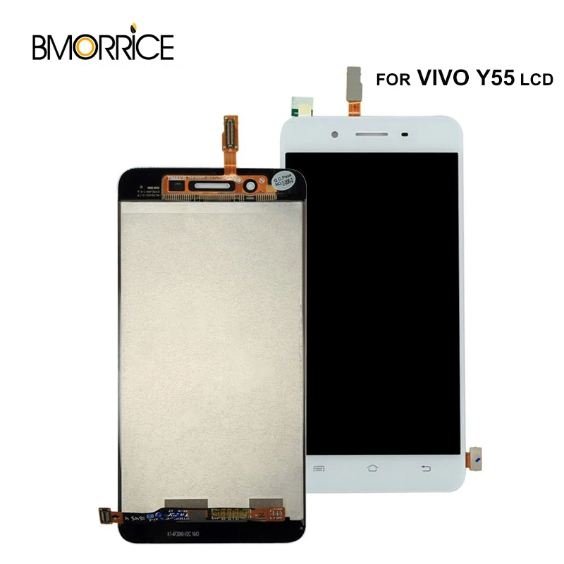 

For VIVO Y55 TFT LCD Display Touch Screen Digitizer Full Assembly Replacement Parts White Black No Frame Best Quality 5.2Inch