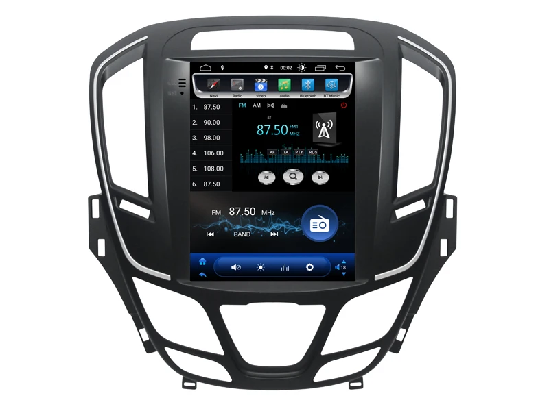 Cheap Vertical Screen android 8.1.0 gps navigation for 2014 OPEL INSIGNIA car multimedia dual zone stereo radio BT4.0 head unit 5