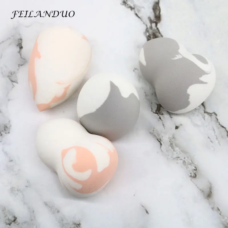 

2 Pcs/Lot Makeup Sponge Foundation Beauty Cosmetic Puff Flawless Powder Smooth Make Up Facial Powder Professional Beauty Tool