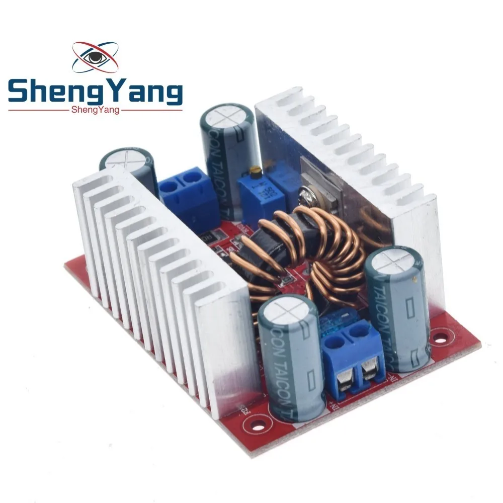 

DC 400W 15A Step-up Boost Converter Constant Current Power Supply LED Driver 8.5-50V to 10-60V Voltage Charger Step Up Module