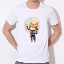 Fashion Novelty Style Tshirt One Punch Man Into OK T Shirt Creative Funny Design T-shirt Unisex Printed Top Tee Cool W-199#