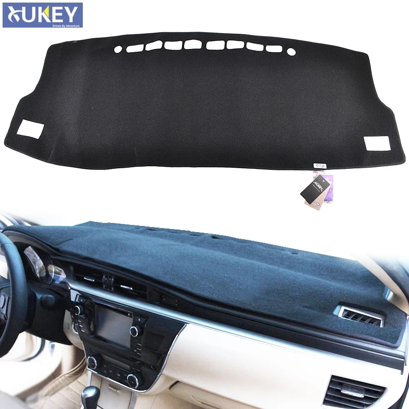 

Xukey Dash Mat Dashboard Cover Dashmat For Toyota Corolla iM Auris ZRE172 E180 2014 2015 2016 2017 2018