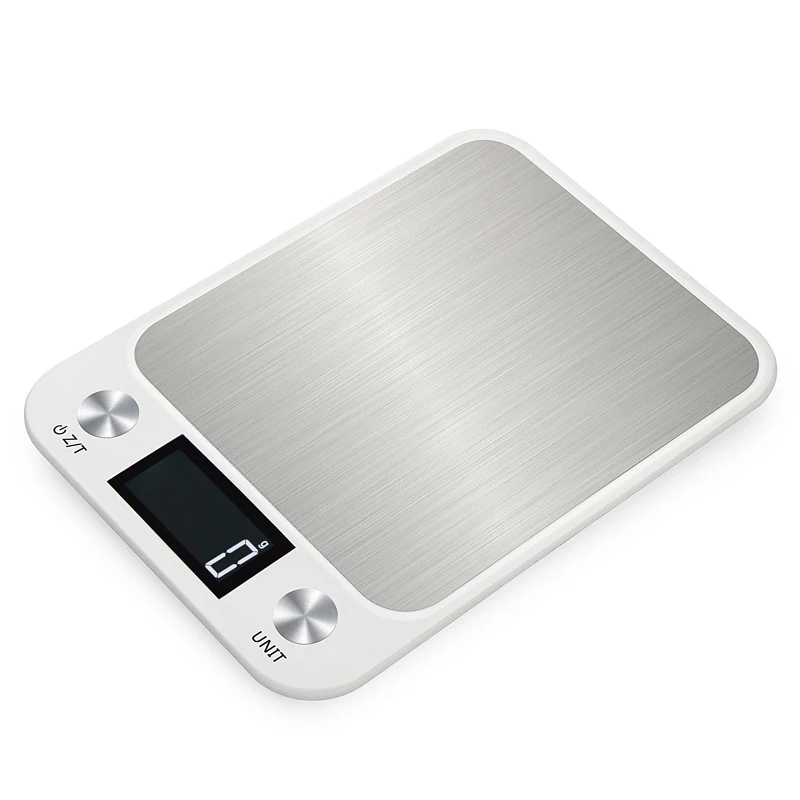 Digital Scale Kitchen Scale Weighing Tools LCD Display 10kg/1g Multi-function Digital Food Kitchen Scale Stainless Steel Weighing Food Scale Cooking Tools Balance