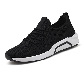 

Vogue Summer Youth Comfortable Men Fashion Casual Shoes Nice high-quality Breathable non-slip Low Price Men Shoes Black Gray Red