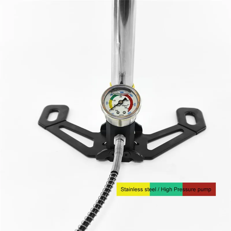 High Pressure 4500PSI 30-40mpa PCP Hand Manual Pump Three Stage Stainless Steel Mini Hand Operated Air Pump For Tires Airguns (4)