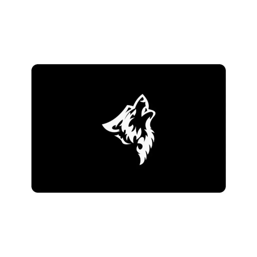 Download Personalized wolf vector Decorative Floor Doormat Outdoor ...