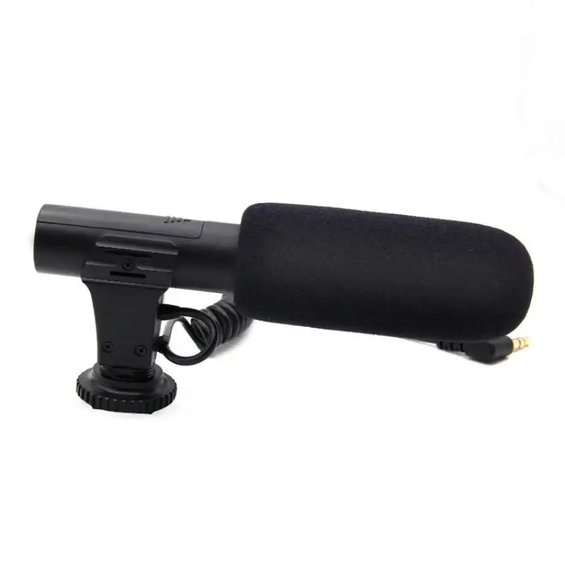 

Professional Interview Microphone Hypercardioid Camera Video Outdoor PC studio Recording Hifi HD Sound 3.5mm Jack Microphone Mic
