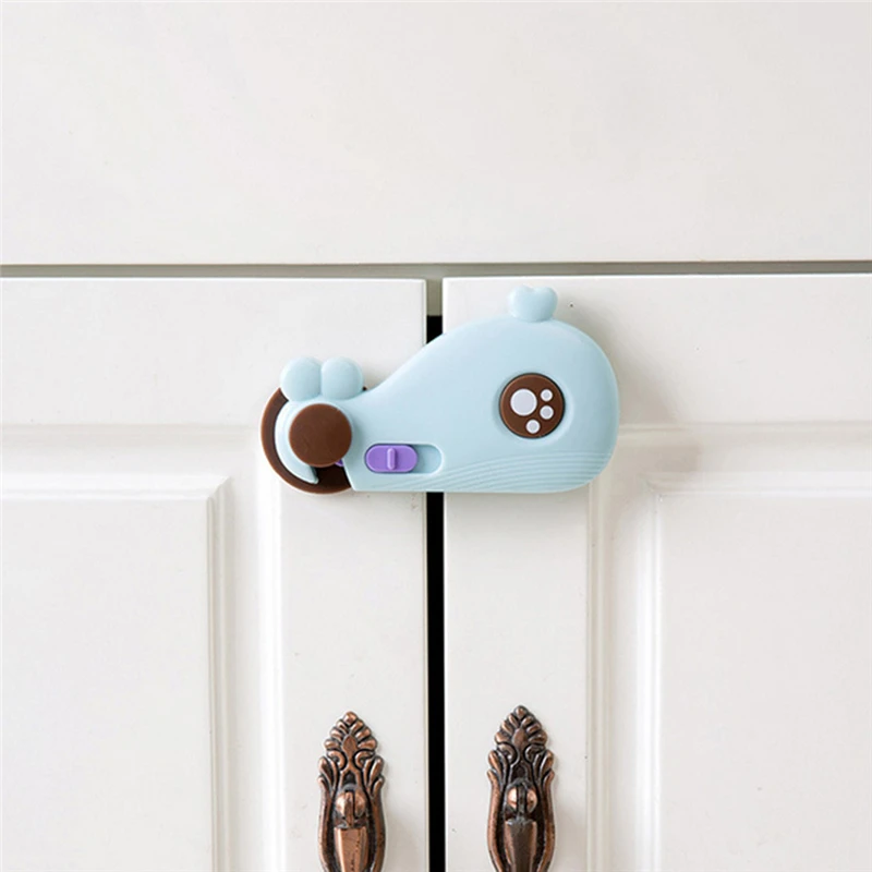 Baby Safety Child Lock Whale Children Security Protection For Cabinet Corner Safe Refrigerator Window Closet Wardrobe | Мать и ребенок
