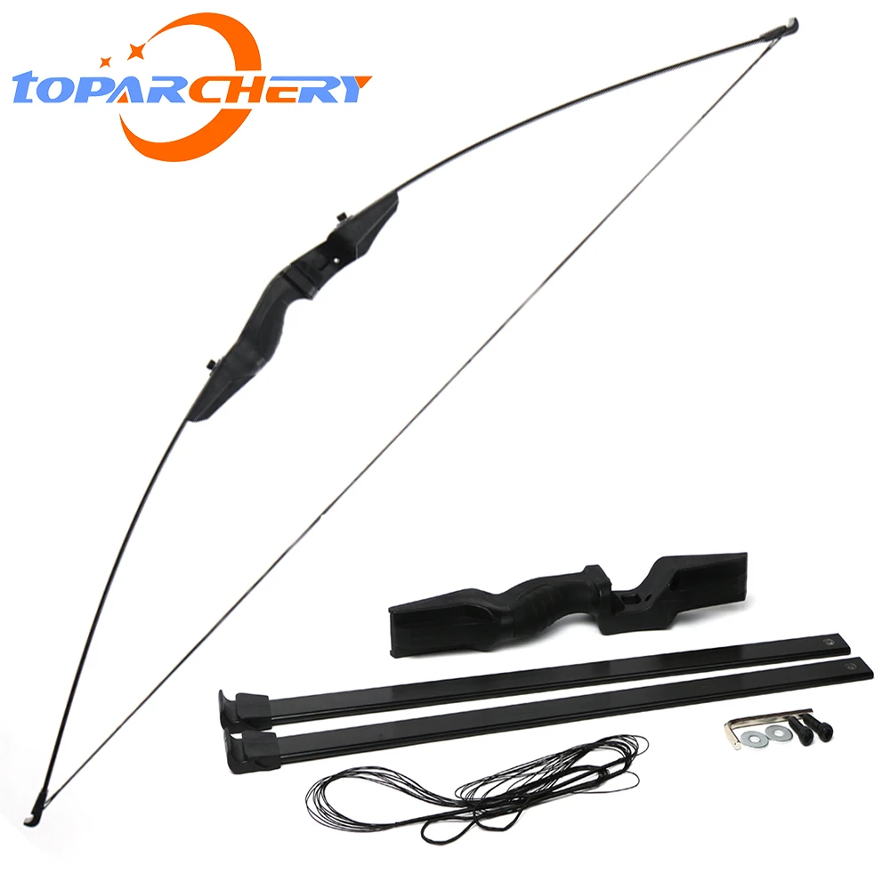 

40lbs Archery Recurve Takedown Bow Straight Bow Long Bow With 6pcs Practicing Arrows Outdoor Hunting Shooting Accessories