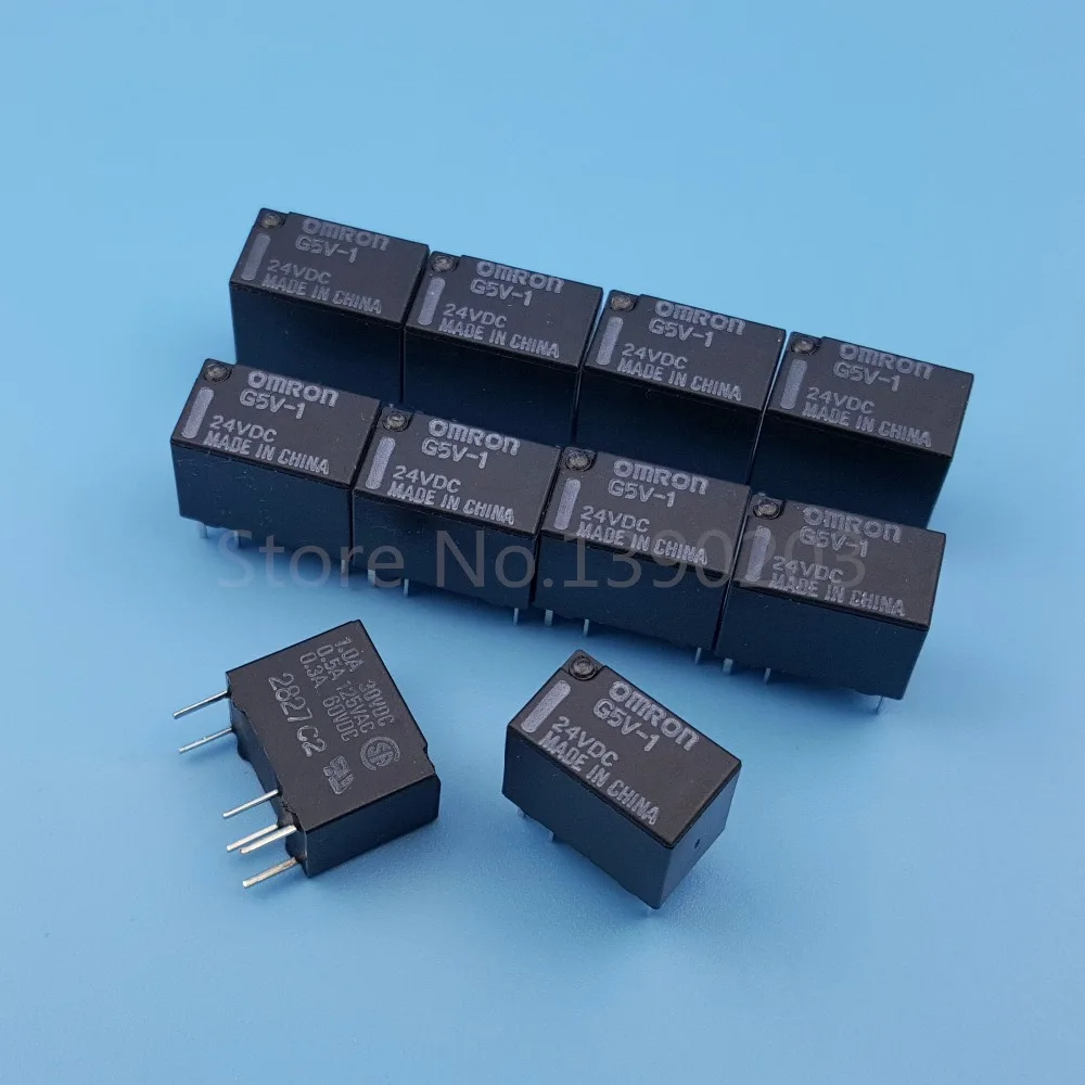10 шт. Omron G5V-1 24VDC 6Pin SPDT Мини Сигнальное реле для PCB | Обустройство дома