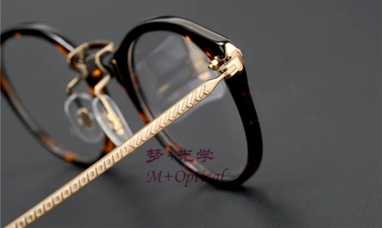 Ограниченная серия, винтажные качественные ультралегкие очки из чистого титана, оправа для очков OV5184, круглые очки для женщин и мужчин, стильные,, сделано в Японии