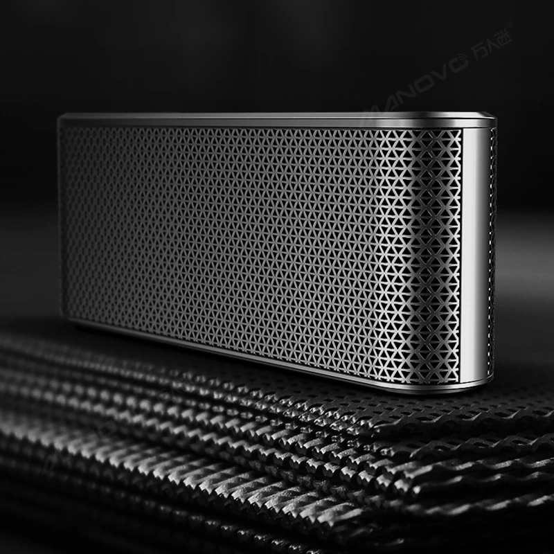 Portable X6 Bluetooth4.2 Speaker Wireless Built in Battery Subwoofer Metal Touch Dual Stereo Spearker with Mic Support TF AUX