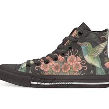 Новинка; дизайнерская Повседневная парусиновая обувь; обувь на заказ; Прямая